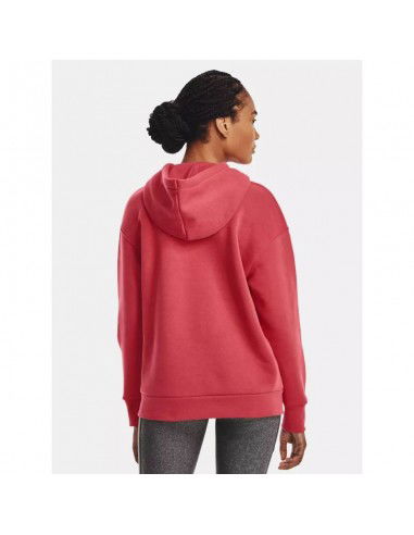 Under Armour Γυναικείο Φούτερ με Κουκούλα Ροζ 1373033-638