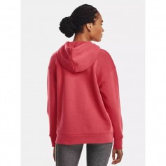 Under Armour Γυναικείο Φούτερ με Κουκούλα Ροζ 1373033-638