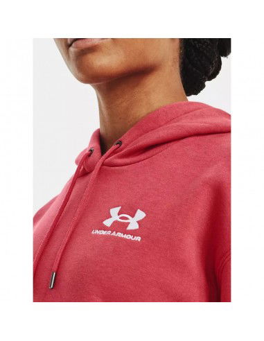 Under Armour Γυναικείο Φούτερ με Κουκούλα Ροζ 1373033-638
