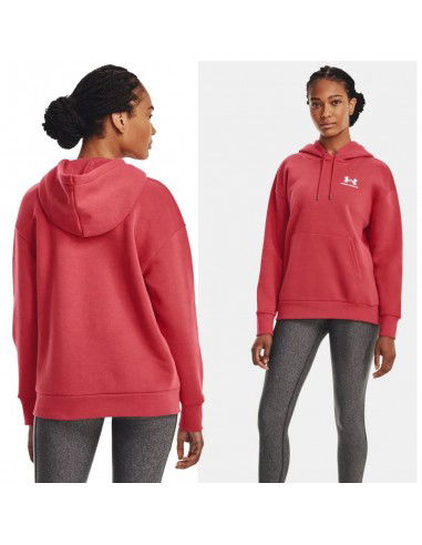 Under Armour Γυναικείο Φούτερ με Κουκούλα Ροζ 1373033-638