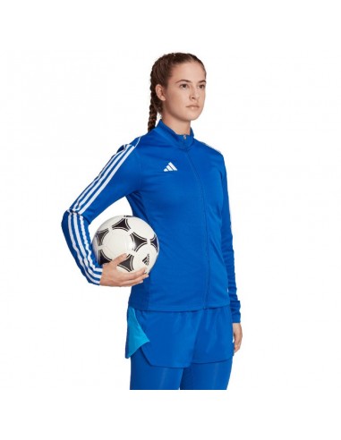 Adidas Tiro 23 League Γυναικεία Ζακέτα Φούτερ Μπλε HS3514