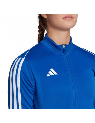 Adidas Tiro 23 League Γυναικεία Ζακέτα Φούτερ Μπλε HS3514