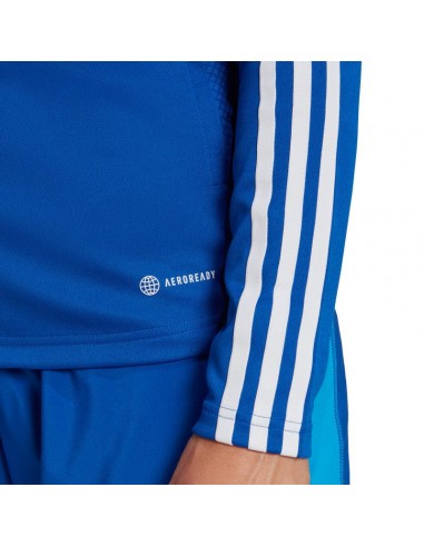 Adidas Tiro 23 League Γυναικεία Ζακέτα Φούτερ Μπλε HS3514
