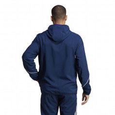 Adidas Tiro 23 League Ανδρική Φούτερ Ζακέτα με Κουκούλα και Τσέπες Team Navy Blue 2 HZ9067