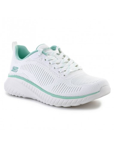 Skechers Bobs Squad Chaos Γυναικεία Sneakers Λευκά 117212-OFWT