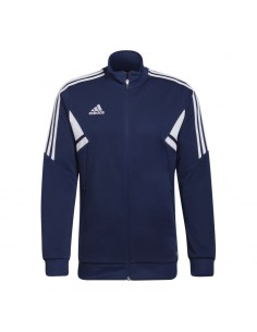 Adidas Condivo 22 Ανδρική Φούτερ Ζακέτα με Τσέπες Navy Μπλε HA6249
