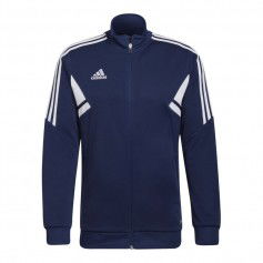 Adidas Condivo 22 Ανδρική Φούτερ Ζακέτα με Τσέπες Navy Μπλε HA6249