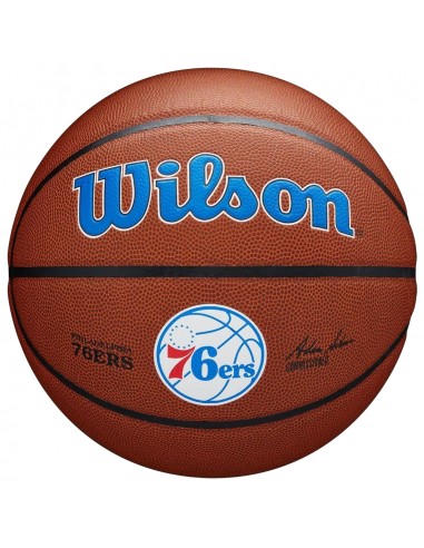 Wilson NBA Philadelphia 76ers Μπάλα Μπάσκετ Indoor/Outdoor WTB3100XBPHI