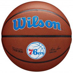 Wilson NBA Philadelphia 76ers Μπάλα Μπάσκετ Indoor/Outdoor WTB3100XBPHI