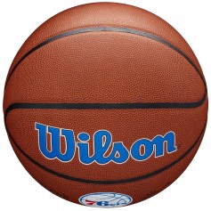 Wilson NBA Philadelphia 76ers Μπάλα Μπάσκετ Indoor/Outdoor WTB3100XBPHI