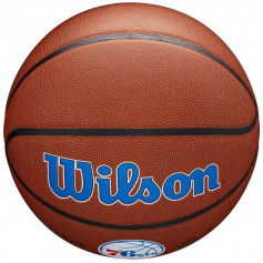 Wilson NBA Philadelphia 76ers Μπάλα Μπάσκετ Indoor/Outdoor WTB3100XBPHI