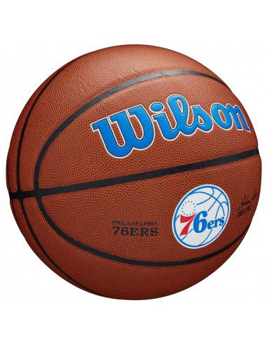 Wilson NBA Philadelphia 76ers Μπάλα Μπάσκετ Indoor/Outdoor WTB3100XBPHI