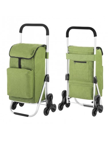 Cruiser Υφασμάτινο Καρότσι Λαϊκής Πτυσσόμενο Πράσινο 47x33x97cm 650069