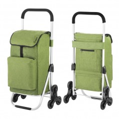 Cruiser Υφασμάτινο Καρότσι Λαϊκής Πτυσσόμενο Πράσινο 47x33x97cm 650069