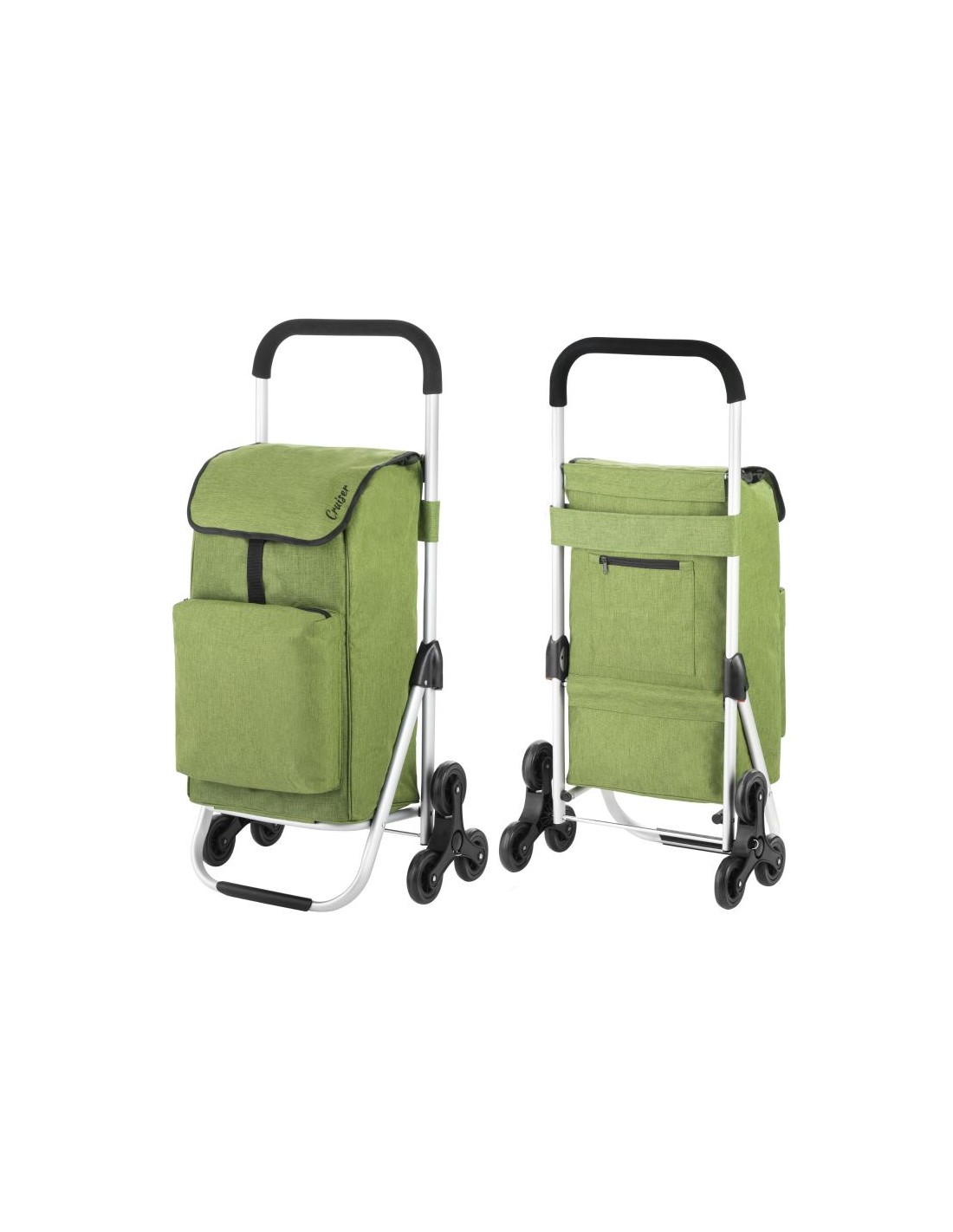 Cruiser Cruiser Υφασμάτινο Καρότσι Λαϊκής Πτυσσόμενο Πράσινο 47x33x97cm 650069