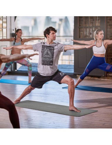 Reebok RAYG-11045BL Στρώμα Γυμναστικής Yoga/Pilates Γκρι (176x61x0.5cm)
