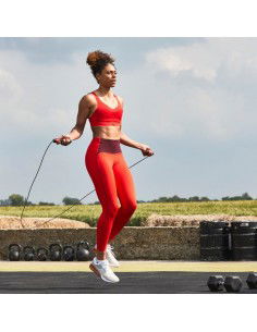 Reebok Premium RARP-12021 Σχοινάκι Γυμναστικής με Βάρος Κόκκινο 2