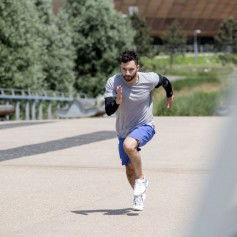 Reebok Μανίκι Συμπίεσης Βραχίονα σε Μαύρο χρώμα 13025