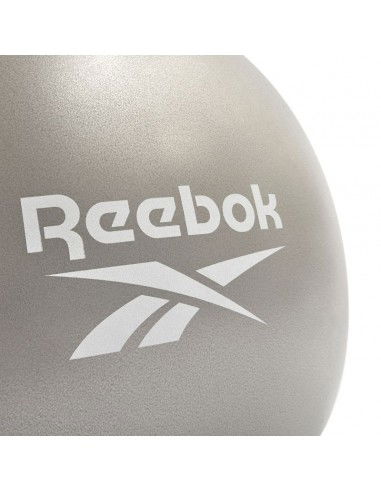 Reebok RAB-40015BK Μπάλα Pilates 55cm σε Ασημί Χρώμα