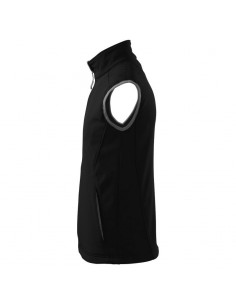 Adler Αμάνικο Ανδρικό Μπουφάν Μαύρο MLI-51701