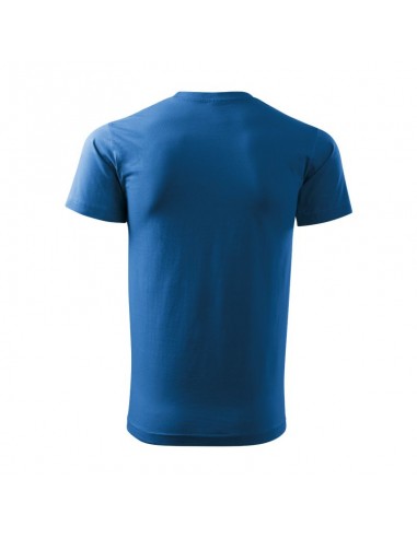 Malfini Ανδρικό Διαφημιστικό T-shirt Κοντομάνικο σε Μπλε Χρώμα MLI-13714