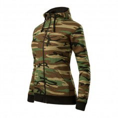 Malfini Camo Zipper Sweatshirt W MLIC2033
