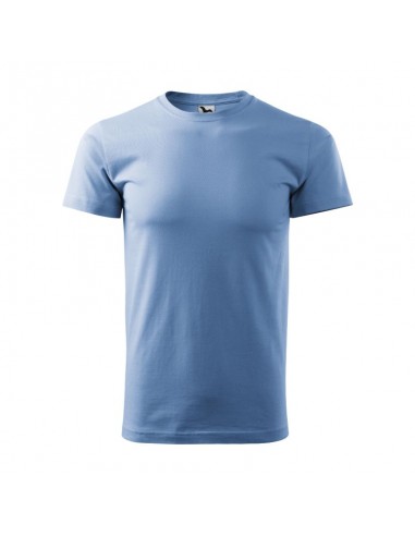 Malfini Ανδρικό Διαφημιστικό T-shirt Κοντομάνικο σε Μπλε Χρώμα MLI-13715
