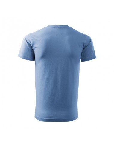 Malfini Ανδρικό Διαφημιστικό T-shirt Κοντομάνικο σε Μπλε Χρώμα MLI-13715