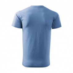 Malfini Ανδρικό Διαφημιστικό T-shirt Κοντομάνικο σε Μπλε Χρώμα MLI-13715