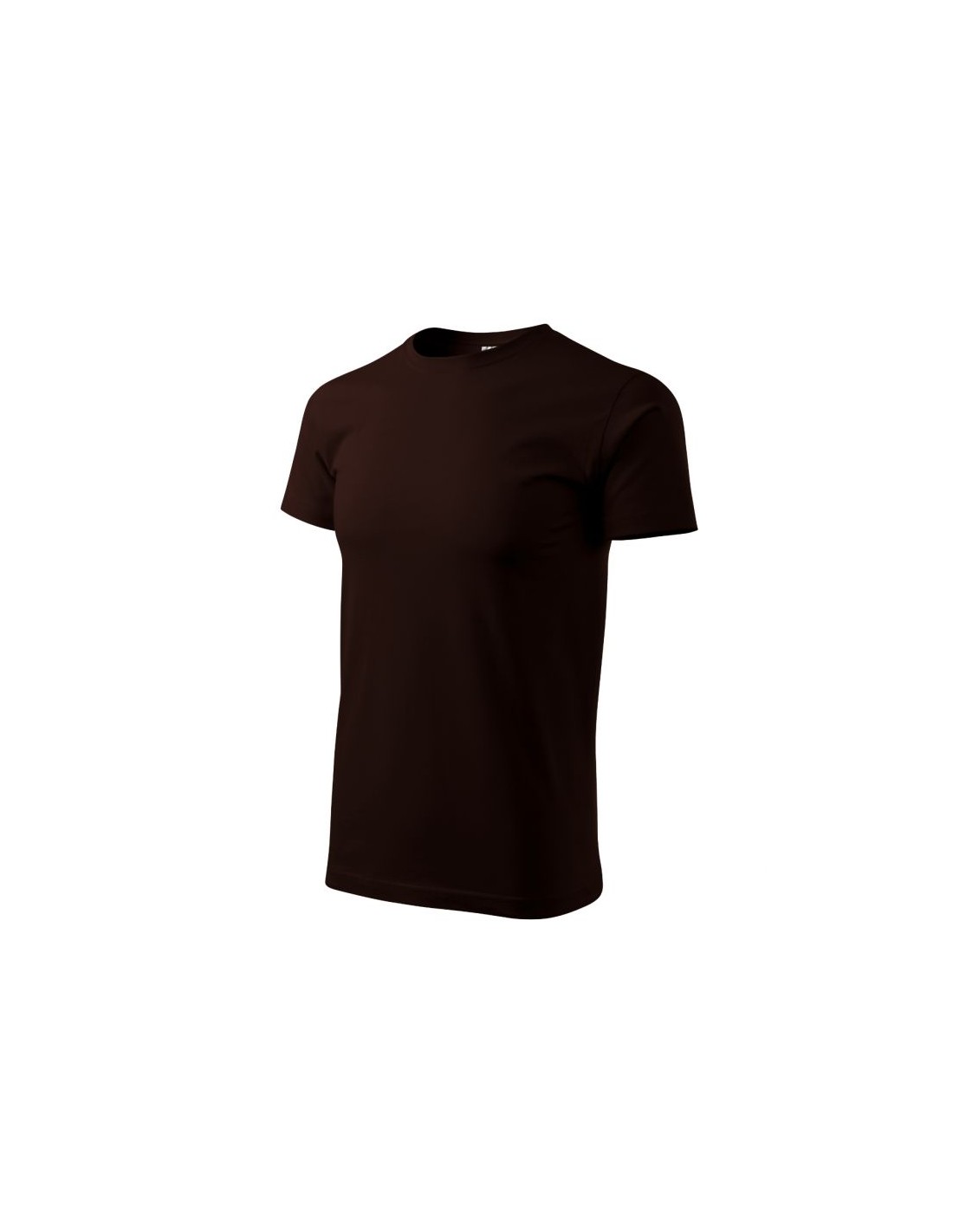 Malfini Ανδρικό Διαφημιστικό T-shirt Κοντομάνικο σε Καφ