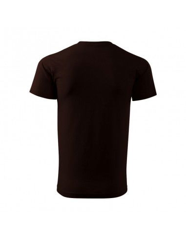 Malfini Ανδρικό Διαφημιστικό T-shirt Κοντομάνικο σε Καφέ Χρώμα MLI-13727