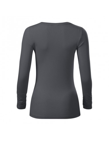 Malfini Brave Μακρυμάνικη Γυναικεία Μπλούζα Γκρι MLI-15683
