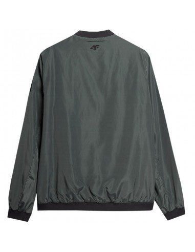 4F Ανδρικό Χειμωνιάτικο Μπουφάν Bomber Μαύρο 4FSS23TJACM013-20S