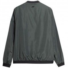 4F Ανδρικό Χειμωνιάτικο Μπουφάν Bomber Μαύρο 4FSS23TJACM013-20S