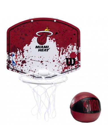 Wilson NBA Team Miami Heat Mini Hoop WTBA1302MIA