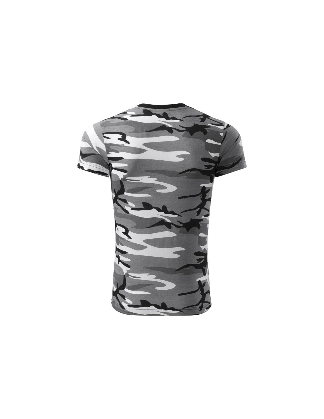 Malfini Ανδρικό Διαφημιστικό T-shirt Κοντομάνικο σε Γκρ