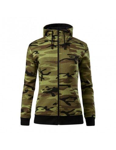 Malfini Γυναικεία Ζακέτα Φούτερ Πράσινη MLI-C2034