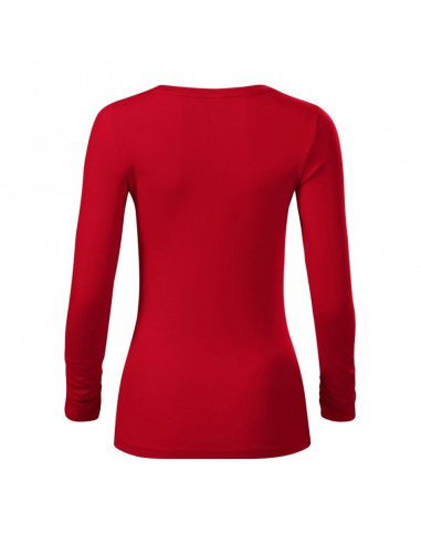Malfini Brave Μακρυμάνικη Γυναικεία Μπλούζα Κόκκινη MLI-15671