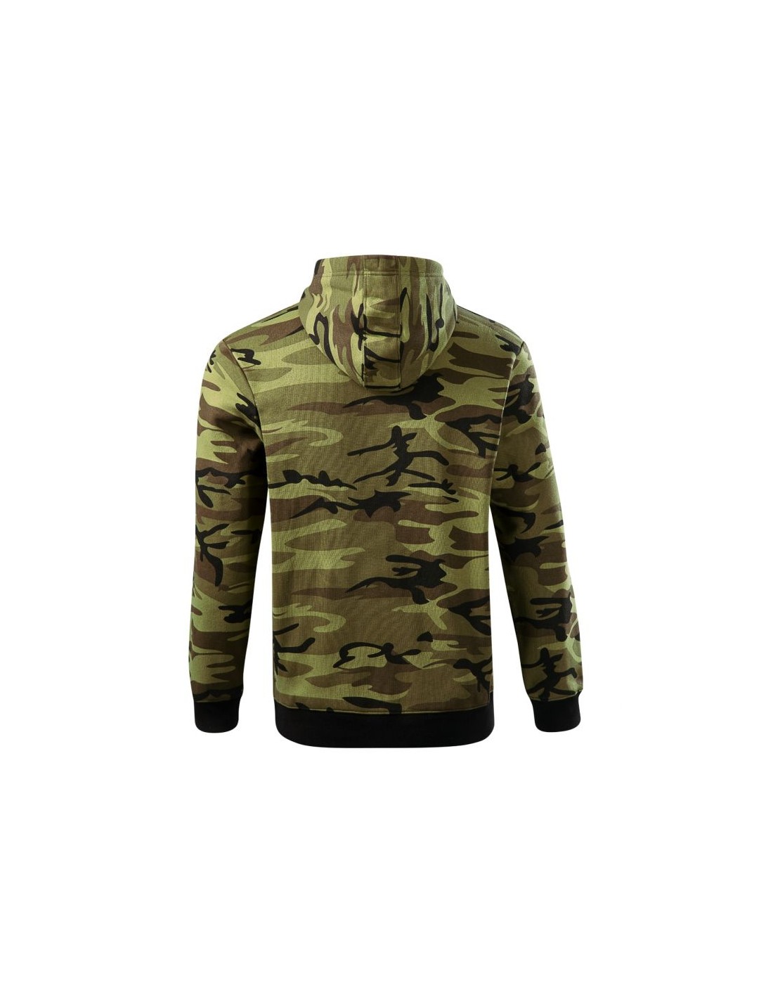 Malfini Ανδρική Φούτερ Ζακέτα με Κουκούλα και Τσέπες Χα