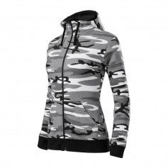 Malfini Camo Zipper Sweatshirt W MLIC2032