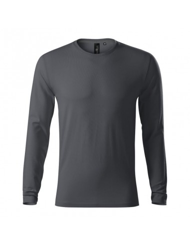 Malfini Ανδρική Διαφημιστική Μπλούζα Κοντομάνικη σε Γκρι Χρώμα MLI-15583