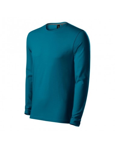 Malfini Ανδρική Διαφημιστική Μπλούζα Μακρυμάνικη σε Μπλε Χρώμα MLI-15593