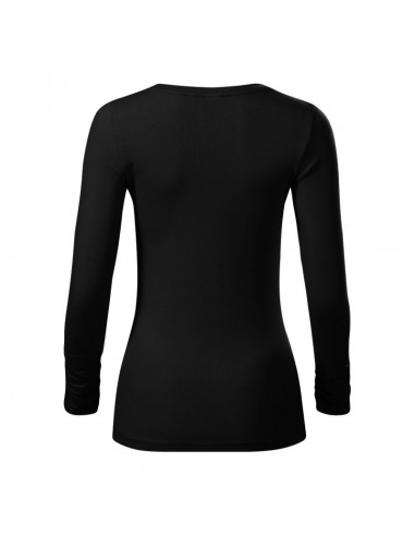 Malfini Brave Μακρυμάνικη Γυναικεία Μπλούζα Μαύρη MLI-15601