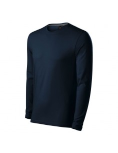 Malfini Ανδρική Διαφημιστική Μπλούζα Μακρυμάνικη σε Navy Μπλε Χρώμα MLI-15502