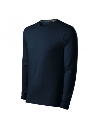 Malfini Ανδρική Διαφημιστική Μπλούζα Μακρυμάνικη σε Navy Μπλε Χρώμα MLI-15502