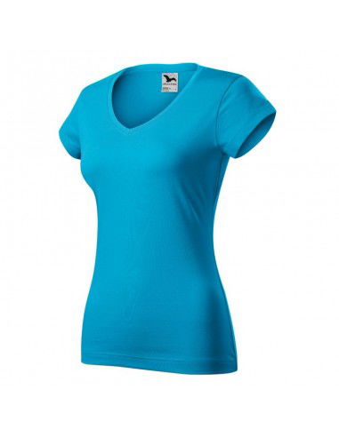 Malfini Γυναικείο Διαφημιστικό T-shirt Κοντομάνικο σε Μπλε Χρώμα MLI-16244