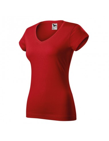 Malfini Γυναικείο Διαφημιστικό T-shirt Κοντομάνικο σε Κόκκινο Χρώμα MLI-16207