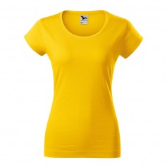 Malfini Γυναικείο Διαφημιστικό T-shirt Κοντομάνικο σε Κίτρινο Χρώμα MLI-16104