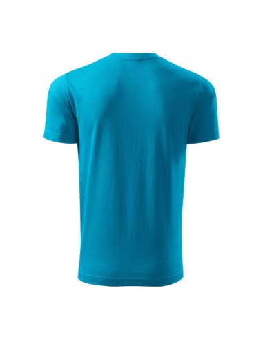 Malfini Ανδρικό Διαφημιστικό T-shirt Κοντομάνικο σε Μπλε Χρώμα MLI-14544