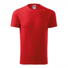 Malfini Ανδρικό Διαφημιστικό T-shirt Κοντομάνικο σε Κόκκινο Χρώμα MLI-14507